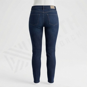Pantalones Vaqueros de Moda para Mujer de Talla Grande, Rotos, Desgastados, de Mezclilla, Color Personalizado de Invierno, Transpirables, de Algodón, Pantalones de Moda - Product Image 2