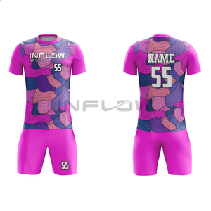 Maillot de football respirant à séchage rapide pour hommes, uniforme d'équipe, vêtements de sport, service OEM, impression de nom personnalisée - Product Image 6