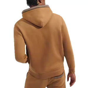 Chándal con Capucha de Forro Polar Transpirable Estampado Unisex para Adultos, con Bolsillo Bordado, Informal, para Otoño e Invierno, de Alta Calidad - Product Image 5