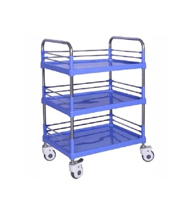 AT Class I ABS Hospital <b>Trolley</b>-Versatile Durable Lightweight <b>Medical</b> <b>Trolley</b> Made Primarily Acrylonitrile - Product Image 2