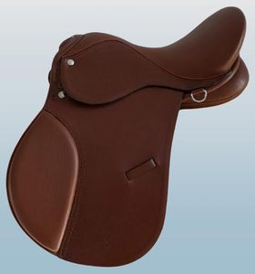 Prix de gros 100% cuir anglais contact étroit saut de cheval selle ensemble anglais cheval raci0ng produits de l'Inde - Product Image 3