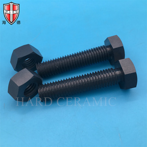 Kunden spezifischer Siliziumnitrid-Keramik rohr-/Buchsen-/Hülsen verschleiß feste Struktur Keramikteile-Schneid verarbeitung service - Product Image 4