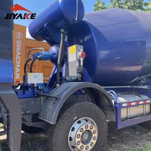 HOWO 8x4 미니 중고 콘크리트 믹서 트럭 자동 공급 유압 펌프 및 콘크리트 믹서 트럭 부품 콘크리트 믹서 트럭 - Product Image 4