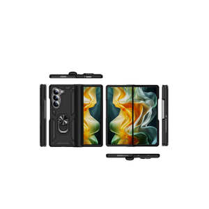 Coque de protection fine SNEL Vega Series pour Samsung Galaxy Z Fold 6, étui en silicone premium bleu, styles translucides PC - Product Image 4