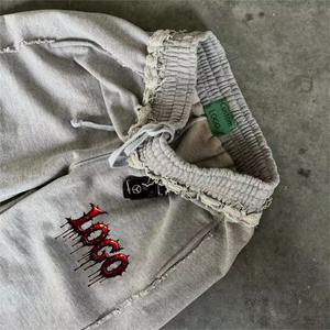 Custom Heavy Weight Casual <b>Trouser</b> Street Wear Sweatpants Custom Baggy <b>Men</b> Pants French Terry 100% Cotton <b>for</b> <b>Winter</b> - Product Image 5