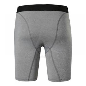 Pantalones cortos de compresión informales sólidos de cintura elástica hechos a medida transpirables para hombres gimnasio Fitness superventas - Product Image 2