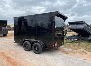 Free Shipping 6X12 7000lb GVWR Enclosed <b>Cargo</b> <b>Trailer</b> For Contractors and Movers Who Need Security, Compact, Strong, Easy to Tow - Product Image 2