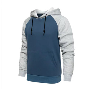 Sweat à capuche zippé pour homme en molleton bouclette 100% coton de haute qualité, coupe droite, épaules tombantes, respirant, personnalisable - Product Image 2