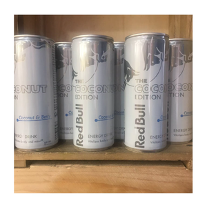 Bebida Energética Red Bull Coconut Edition Auténtica, Edición Coco y Bayas, 12 Latas de 250 ml, Sabor Tropical Refrescante, Suministro al por Mayor - Product Image 2
