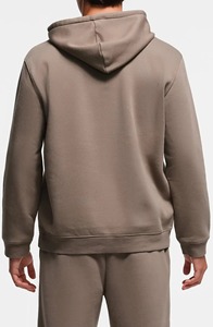 Vêtement pour homme, sweat-shirt décontracté à coupe régulière, veste de sport, sweat-shirt d'hiver uni avec poche zippée, col personnalisable, logo, séchage rapide - Product Image 5