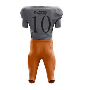 ชุดยูนิฟอร์มอเมริกันฟุตบอล ผลิตจากวัสดุคุณภาพดีที่สุด ยืดหยุ่นได้ ชุดยูนิฟอร์มอเมริกันฟุตบอลแขนสั้น - Product Image 2