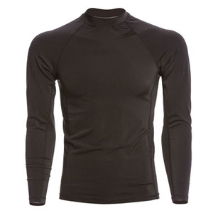 Camisa de compresión para hombre de manga larga Rash Guard BJJ MMA Grappling Gym Training Rashguard secado rápido sublimado personalizado - Product Image 4