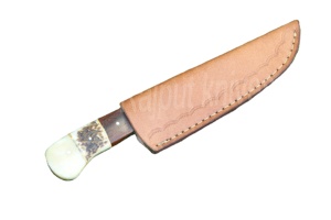 Couteaux d'extérieur fixes en acier Damas à bord droit de qualité industrielle, forgés de haute qualité, 20 cm, pour revendeurs, prix d'usine - Product Image 5