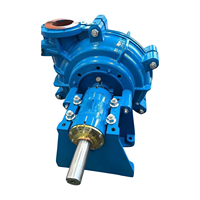 Pompe à boue robuste en acier inoxydable et en fer pour l'industrie minière, personnalisable OEM, construction en alliage à haute teneur en chrome