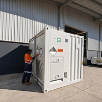 Sistema de Almacenamiento de Energía Solar en Contenedor de 500kWh, 1MW, 2MW, 20 pies, 40 pies, Microsistema de Baterías en Contenedor
