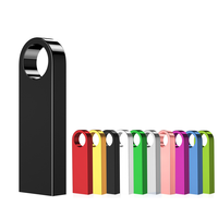 Clé USB 2.0 en métal de 32 Go, style clé de voiture, boîte en bois, logo personnalisé imprimé, garantie de 3 ans, puces de qualité supérieure
