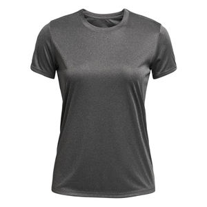 Camiseta de Mujer, Tejido Elástico Suave, Textura Aireada, Interior Liso, Contorno Flexible, Ligera, Informal, Cómoda para Uso Diario - Product Image 1