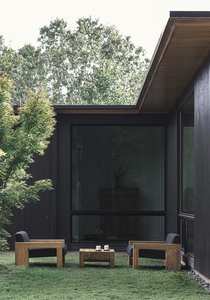 Ensemble de meubles modernes, élégants et solides de ferme américaine pour hôtel ou appartement en plein air en bois durable - Product Image 4