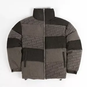 Nouveau 2025 de haute qualité personnalisé hiver hommes doudoune veste surdimensionnée de haute qualité chaud doudoune - Product Image 6