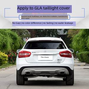 Cache de protection pour feux arrière <span class=keywords><strong>Mercedes</strong></span> Benz <span class=keywords><strong>GLA</strong></span> Classe X156 2015 2016 2017 – Remplacement de la lentille de feu arrière et de la coque de phare - Product Image 6