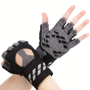 Nuevo diseño personalizado profesional ganador medio dedo GUANTES DE Fitness para entrenar deportes y entrenamientos de Fitness - Product Image 1
