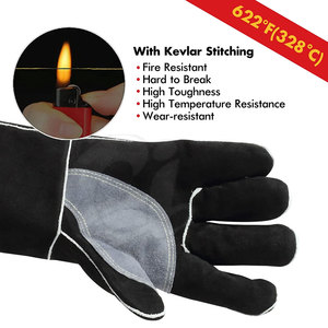 Latest Design OEM Service Leather <b>Welder</b> Gloves New Arrival Hot Selling Leather <b>Welder</b> Gloves - Product Image 5