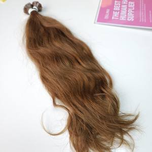 Vente en gros d'extensions de cheveux Offre Spéciale vietnamiennes de luxe à la kératine pré-collée Remy à double pointe plate vague naturelle de génie vague de trame - Product Image 2