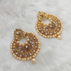 Pendientes colgantes de piedra austriaca chapados en oro rosa de moda Kriaa, patrón de número geométrico, diamante para regalo de fiesta de boda 1313004A - Product Image 1