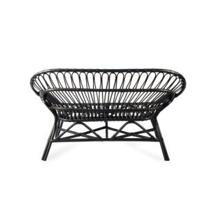 Modern Leisure Sofa with Handmade Rattan <b>Shell</b> Arms Wholesale Home Furniture for Living Room Bedroom Leisure <b>Chairs</b> for Villas - Product Image 4