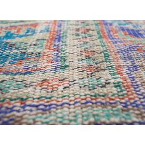 Alfombra de Lana Anudada a Mano de Gran Tamaño, Diseño de Medallón Rojo y Naranja, para Sala de Estar, Pasillo Rectangular, Modelo Pae-2894 - Product Image 3