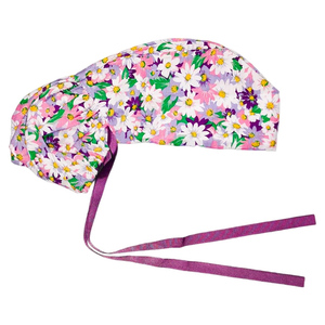 Custom Printing Logo Unisex Cotton Scrub Cap Ponytail Adjustable Toggle <b>Sweatband</b> Bulk Wholesale Nurse Doctor Medical Scrub Caps - Product Image 2