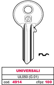 Chiave Asc Ul050 (g.Vab 0) Universale - Product Image 1