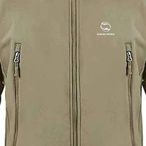 New Arrival Softshell <b>Jacket</b> for <b>Men</b> Custom Design Winter Workwear Waterproof Fleece Lined Zip Up <b>Soft</b>-<b>Shell</b> <b>Jackets</b> - Product Image 2