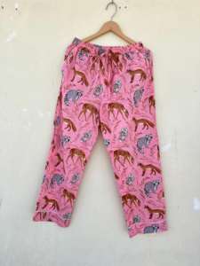 Costume de nuit indien exclusif 100% coton fait à la main imprimé fleuri luxe décontracté élégant popeline pour printemps été automne hiver-ODM - Product Image 4