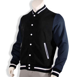 ออกแบบโลโก้ที่กําหนดเอง oem ออกแบบเครื่องแบบจากทั้งมหาวิทยาลัยอเมริกันในยุโรปที่มีแจ็คเก็ตปักแพทช์เครื่องแบบสองด้าน - Product Image 1