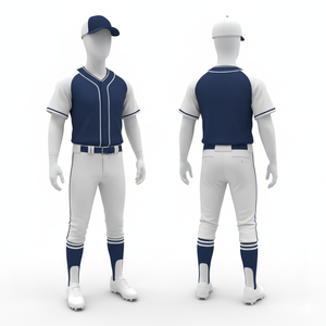 Uniforme de baseball de qualité supérieure, coupe unisexe, tissu en maille, design sublimé, respirant, prêt pour le jeu - Product Image 4