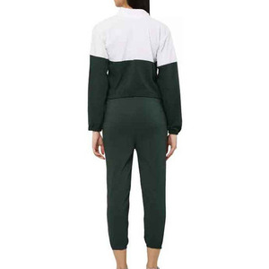 Custom Design Sweatsuit 100% Cotton Tracksuit Two Piece <b>Jacket</b> Pants Set Women Wholesale Tracksuit High Quality Woman Sets - Product Image 6