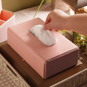 Caja de pañuelos de diseñador para restaurante, mesa de comedor, decoración del hogar y elegante organizador de sala de estar, nuevas cajas de pañuelos decorativas 2025 - Product Image 6