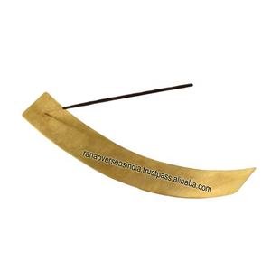 Hot Selling Best Quality Metal Incense Stick Holder Brass Incense Ash Catcher for Home Office - Product Image 1