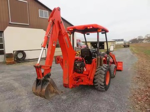 Kubota L47 4WD tracteur à roues multifonctionnel chargeuse-pelleteuse LB automatique longue durée de vie moteur pompe boîte de vitesses roulement noyau - Product Image 4