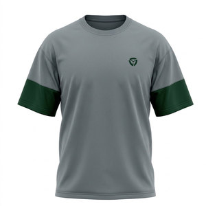 Camisetas de Moda para Hombre con Hombros Caídos, Manga Corta y Tacto Suave, Ideales para el Verano y Atuendos Casuales - Product Image 1
