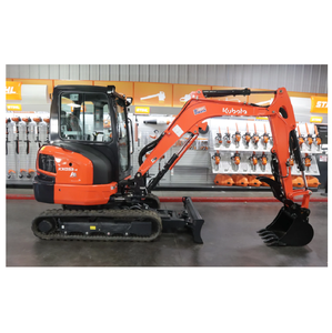 ราคาขายส่งรถขุดขนาดเล็ก Kubota KX033-4 แบบ Zero Tail Swing 3 ตัน รถขุดตีนตะขาบขนาดกะทัดรัด สำหรับงานฟาร์มและสวน - Product Image 3