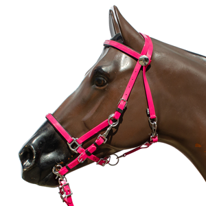 Banda para la Frente de Caballo Personalizada, Ajustable, de PVC, Productos Ecuestres, Brida para Caballo, Azul - Product Image 4