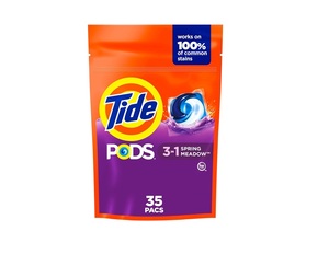 Para respetuoso con el medio ambiente 3 en 1 para cápsulas Detergente para ropa 81 PCS Turbo Liquid Bañera Fresh Coral Scent Charged - Product Image 5