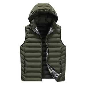Gilets sans manches matelassés à bulles de qualité supérieure, personnalisables, gilet personnalisé, résistant à l'eau, chaud, d'hiver, pour hommes - Product Image 6