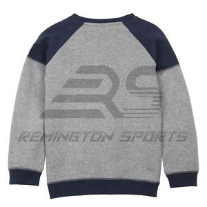 Sudaderas de diseño personalizado Servicio OEM Sudaderas de alta calidad Cuello redondo Fleece Hombres Color personalizado Sudadera regular - Product Image 6