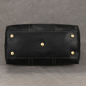 Weekend Getaway Bolsa de Viaje Unisex Reistas de cuero y con cierre de cremallera - Product Image 3