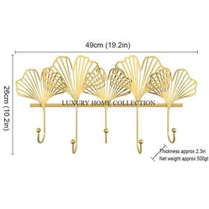 <b>Large</b> Capacity Metal Wall Hooks Hangers for Organizing Coats Bags Backpacks and <b>Scarves</b> in High-traffic Areas of Your Home - Product Image 5