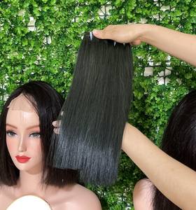 Échantillon gratuit d'un paquet de cheveux brésiliens de 10 à 24 pouces avec fermeture à lacet transparente pour femmes cheveux bruts - Product Image 6