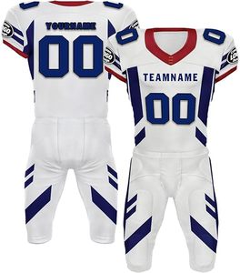 ชุดอเมริกันฟุตบอลคุณภาพสูง ผลิตโดย OEM ราคาโรงงาน ผลิตจากโพลีเอสเตอร์ 100% สำหรับขาย - Product Image 1